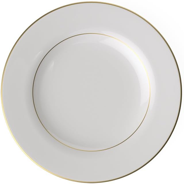 Villeroy & Boch Signature Anmut Gold bread plate, 16 cm diameter, white/gold