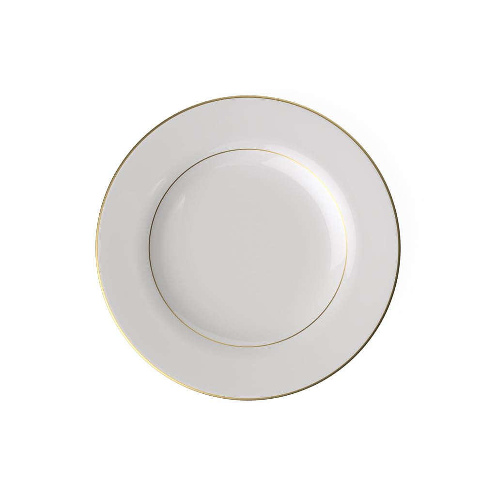 Villeroy & Boch Signature Anmut Gold bread plate, 16 cm diameter, white/gold