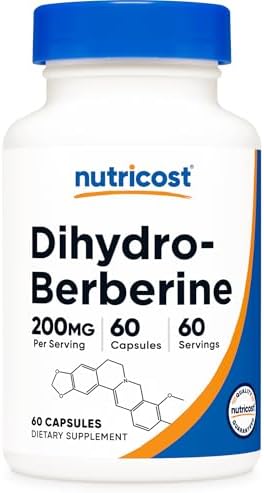 Nutricost Dihydroberberine Capsules (200mg, 60 Capsules) - More B...