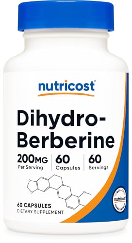 Nutricost Dihydroberberine Capsules (200mg 60 Capsules)