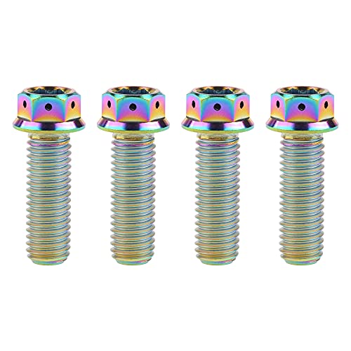 Vis à tête hexagonale M10 multicolore lot de 4 pour atelier et bricolage