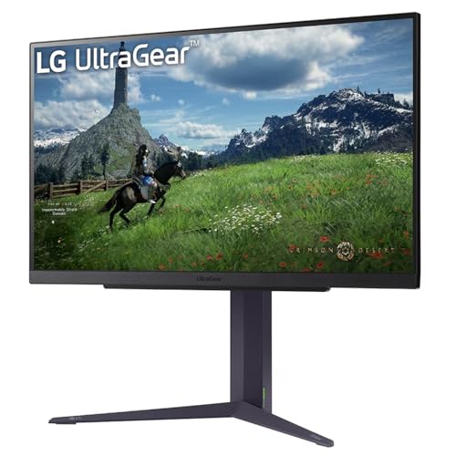 Image of LG 27GS85Q Ultragear Gaming Monitor, 27 inch, QHD, 2560 x 1440, Nano IPS, 1ms (GtG), 180Hz, NVIDIA G-SYNC Compatible, AMD FreeSync, HDR 400, Tilt /Height /Pivot Stand, HDMI, DP, HP Out, Black