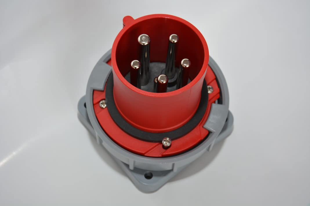 Hilark Cable Tech Prises et fiches - Accessoires pour câbles électriques - Paquet de 10 (rouge)