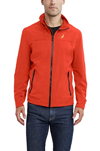 Nautica Golf Casual Wear Windbreaker Jacket, Regular, Big & Tall Sizes Chaqueta, Tropical, XXL para Hombre