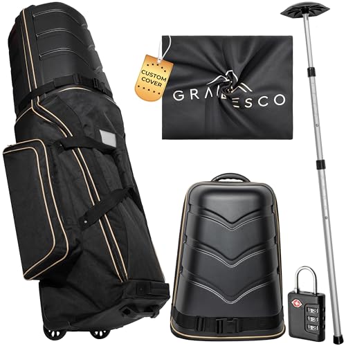 Grandesco 001 Hartschalen Golf Reisetasche Set