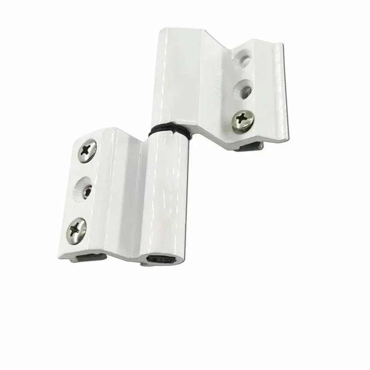 Gtyfrd White - Right 1Pc Insulation Broken Bridge Folding Hinges Aluminum Alloy Door And Window Broken Bridge Hinge Furniture Hardware-White-Right