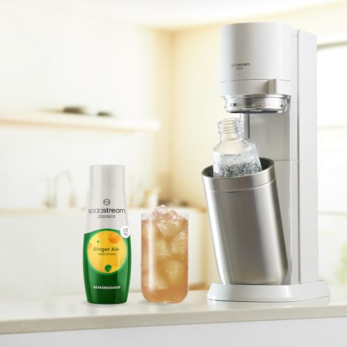 SodaStream CLASSICS Ginger Ale | Sirup | Sekundenschnell zubereitet & immer frisch | Ergibt ca. 9 Liter | 440 ml Flasche | 1er-Pack 5