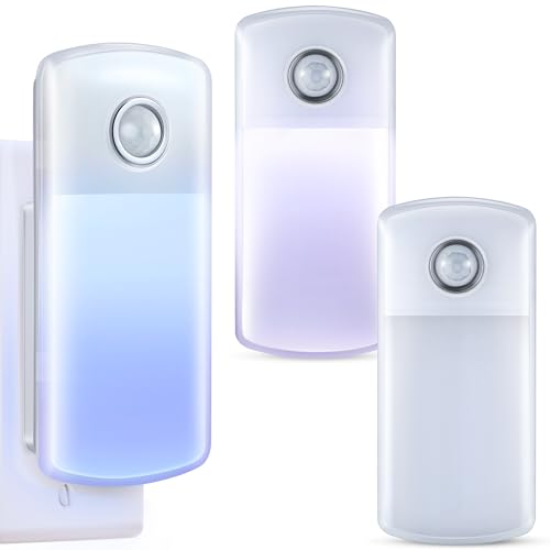 Enhon Emergency Power Failure 5-in-1 Multi Color LED Night Lights (3Pack)
