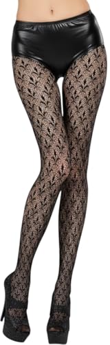 Image of ToBeInStyle Women's Vintage Art Deco Chevron Ornate Design Tights Pantyhose