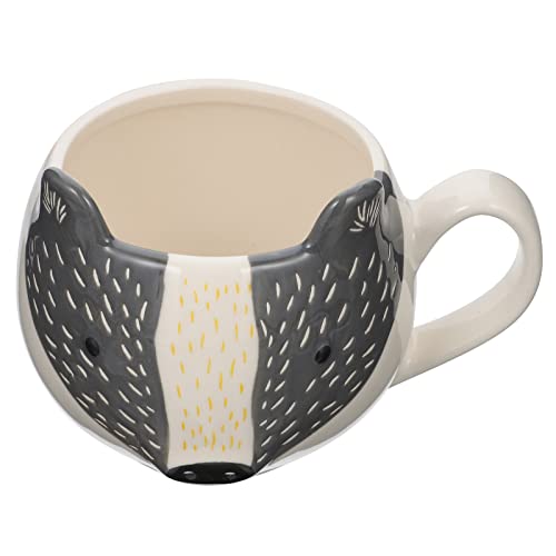 Taza Jarra De Cerveza De Cerámica Contenedor De Té De Cerámica Envase Perder Porcelana Blanca y Translúcida Concentrarse