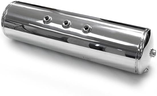 Technical Precision Replacement for Peterbilt 379 Year 1995 Polished Aluminum 9.5 INCH Diameter AIR Tank