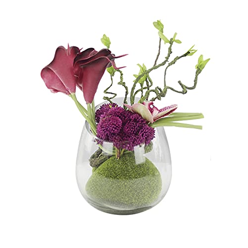 Calla lily artificiel en pot fausses compositions florales