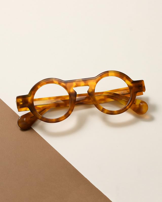 Image of Blue Light Glasses - 98%+UV400 Filter,Acetate Preppy Rectangle Frame for Work /Gaming