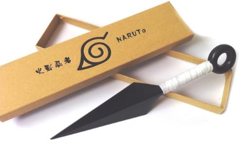 Naruto - Shinobi Ninja Kunai 28cm Costume Accessoir (blau) PVC Plastik Cosplay Replika includes FREE Delivery