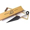 Naruto – Shinobi Ninja Kunai 28cm Kostuum Accessoir (blau) PVC Plastik Cosplay Replika inclusief GRATIS Levering