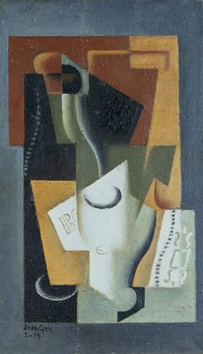 Tableau Toile Juan Gris pour Grand Mur Vide Salon Moderniser Intérieur