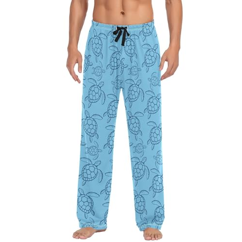 Pantalon de pyjama homme en coton doux contre les nuits agitées