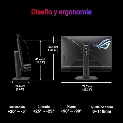Monitor ASUS ROG Strix XG32UCG de 32 pulgadas 4K Fast IPS con modo dual para gaming 7