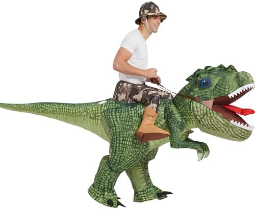 One Casa unisex-adult Inflatable Dinosaur Costume Adult INFLATABLE DINOSAUR COSTUME FOR ADULT