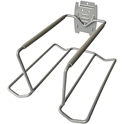 Tennisschläger-Aufbewahrungsregal, Sportgerät-Organizer, hält sechs Bälle und vier Schläger, geeignet für Badmintonschläger, Tennisschläger, Tischtennisschläger in verschiedenen Größen