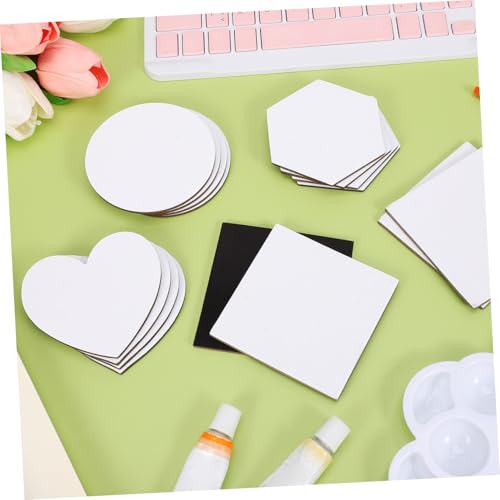 Mini lienzos para pintar notas creativas y recordatorios de nevera 5