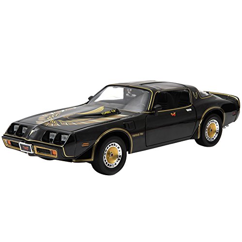 GreenLight 12944P 1:18 Scale Smokey & The Bandit II 1980 Pontiac Firebird TransAm Turbo 4.9, Black