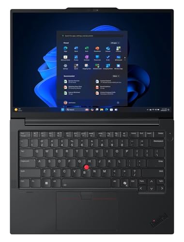Image of Lenovo ThinkPad E14 Gen 7 (14 inch), Intel Core Ultra 7 258V, 32 GB LPDDR5X, 1 TB SSD, Intel Arc 140V GPU, Windows 11 Pro 64 | WUXGA IPS Touchscreen Display, with 32GB LPDDR5X, FHD IR Hybrid Camera, Fingerprint Reader, and Windows 11 Pro, Copilot+ PC