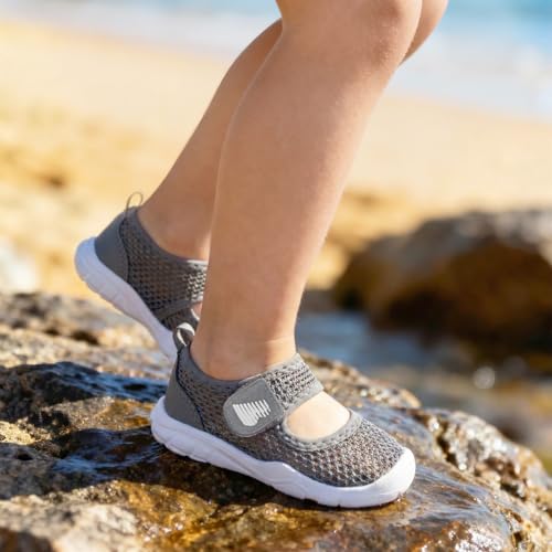 Image of BARERUN Toddler Water Shoes Infant Baby Swim Shoes Kids Barefoot Sandals