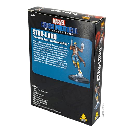 Marvel Crisis Protocol Starlord combate la monotonía con juegos de miniaturas coleccionables 2