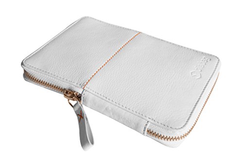 diabag Diabetiker-Tasche ONE Leder Rindnappa, Weiß, 101-2 Cover