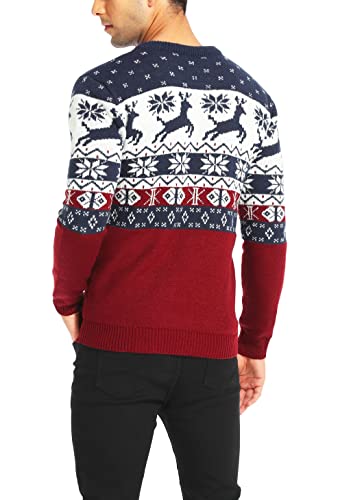 *daisysboutique* Men's Holiday Reindeer Snowman Santa Snowflakes Sweater4