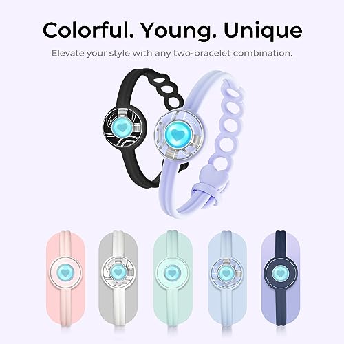 totwoo-Long-Distance-Touch-Bracelets-for-Couples-Candy-Collection-Vibration-Light-up-for-Love-Pair-of-Couples-Bracelets-Unique-Long-Distance-Relationship-Gifts-for-Girlfriend-Bluetooth-Pairing-Jewelry - DumpADate.com