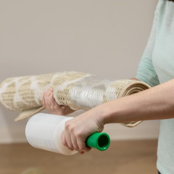 Duck Brand Stretch Wrap Roll, Clear, 5 Inches By 1000 Feet, 1 Pack, White (285849
