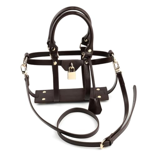 Hollow Tote Messenger Bag Set DIY Crossbody Bag Accessory PU Encasement