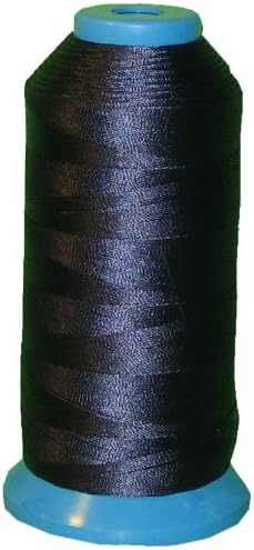Bonded Nylon Sewing Thread V-69 T70 1500yds for Outdoor, Upholstery (Navy Blue)