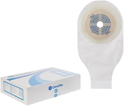 ActiveLife One-Piece Drainable Cut-to-Fit Pouch with Stomahesive Skin Barrier, 12"