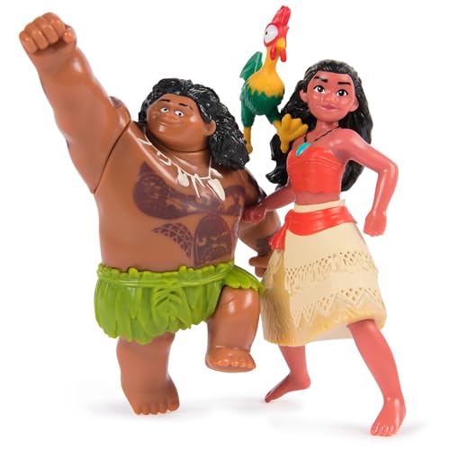 Image of SwimWays Disney Moana Dive Characters 3-Pack of Pool Toys for Ages 5+