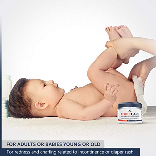 Drench! Medical Adult Rash Cream - Fast Relief from Sweat Rash, Heat Rash & Adult Diaper Rash (Incontinence Cream) - Thick Moisturizing Barrier Cream. Zinc Oxide to Reduce Redness & Irritation (350g)