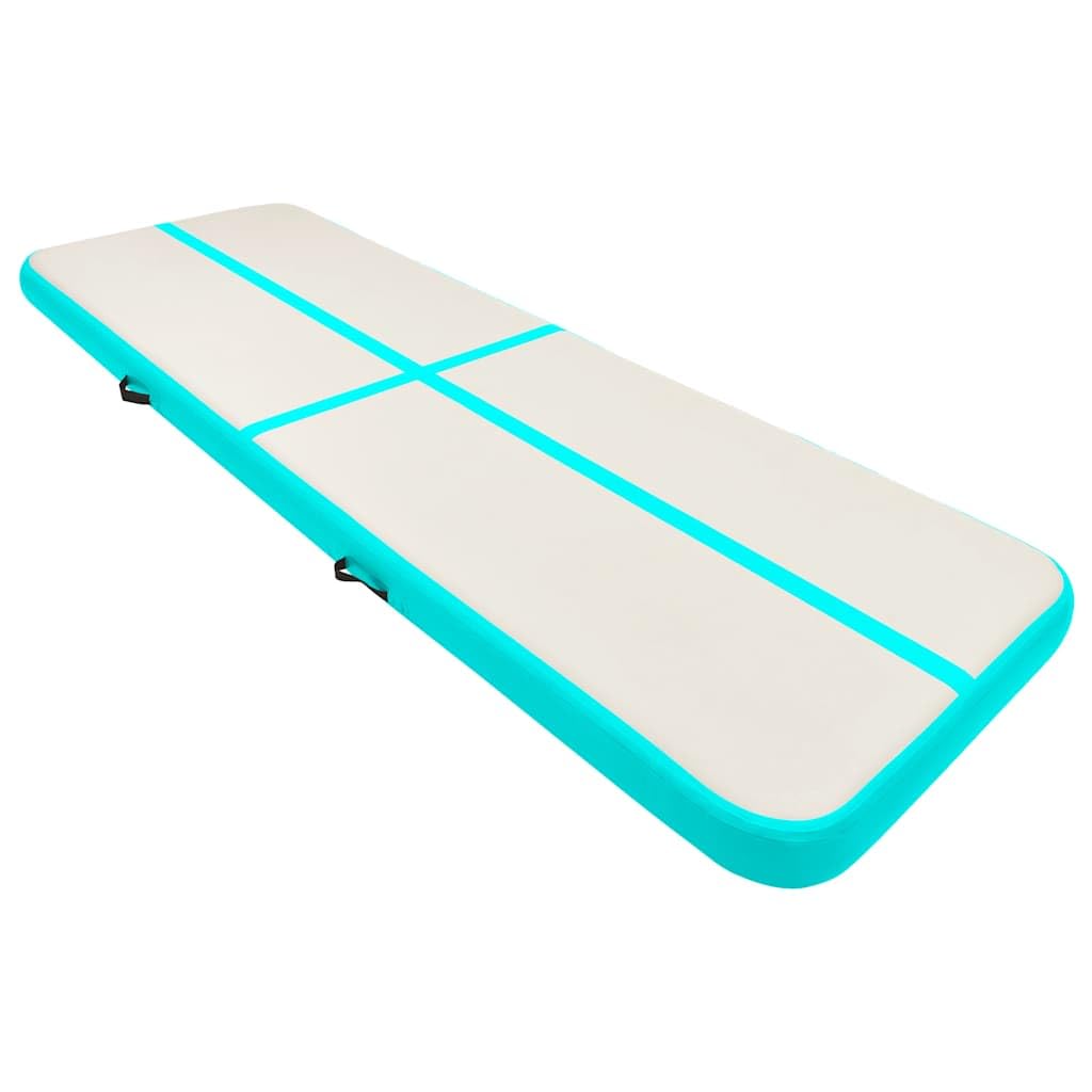 Tappetino da ginnastica gonfiabile, 300 x 100 x 10 cm, colore rosa