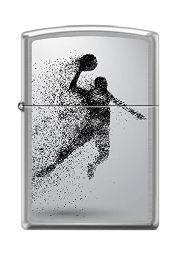 Zippo encendedor personalizado con grabado para jugador de baloncesto miniatura 1