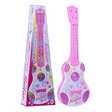 Kedoung Electric Guitar for Kids Girls Boys Age 3-5 with Strap,Toy Guitar for Toddlers with Light an