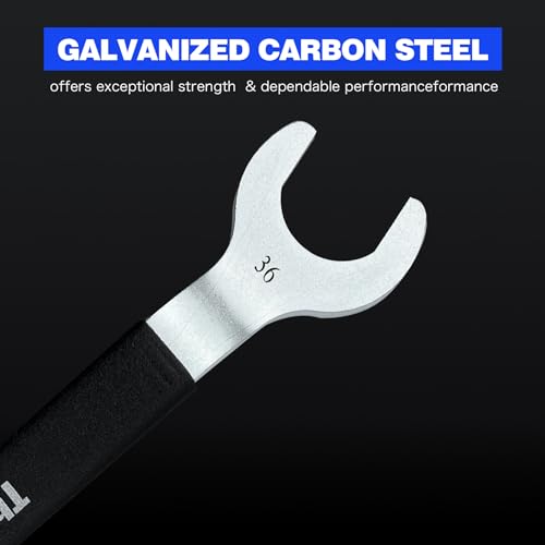 Thsakzo LüFterkupplungsschlüSselsatz,32-36 Mm LüFterkupplungs-Entfernungssatz,LüFterkupplungsmutter SchraubenschlüSsel Kit,LüFterkupplungs-Ausbausatz