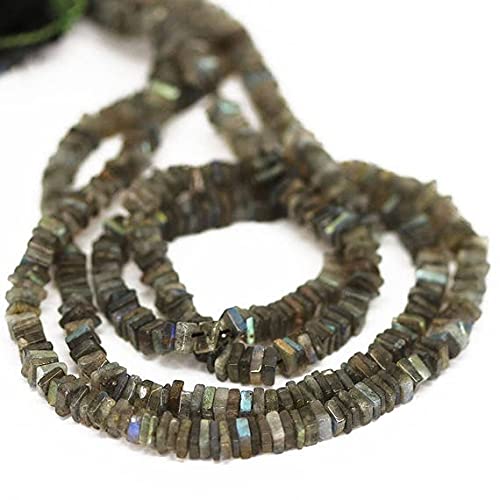 Labradorite bleue perles cubes 5mm idéales pour créer un cadeau personnalisé fait main