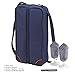 Picnic at Ascot Insulated Wine Tote with 2 Wine Glasses, Napkins and Corkscrew -Designed & Assembled in the USA