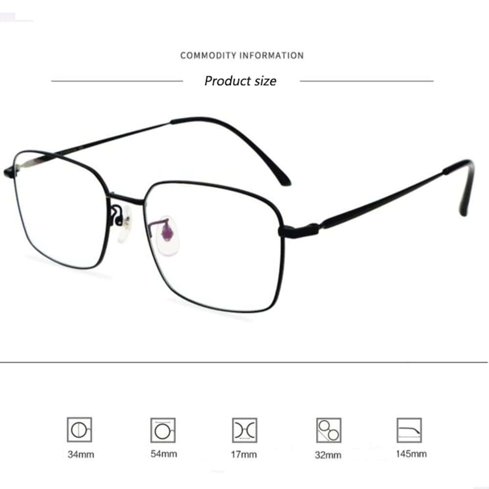 FREAZE Occhiali da sole multifunzione Occhiali da lettura fotocromatici Multifocus lettori di computer leggeri in titanio 1.75