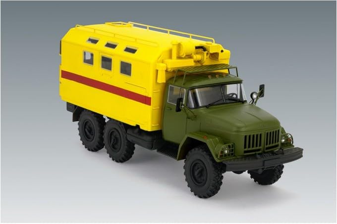 ICM 1/35 ソビエト ZiL-131 KShM コマンドビークル プラモデル 1/35 ICM ZiL-131 Emergency Truck, Soviet Vehicle - Squadron.com