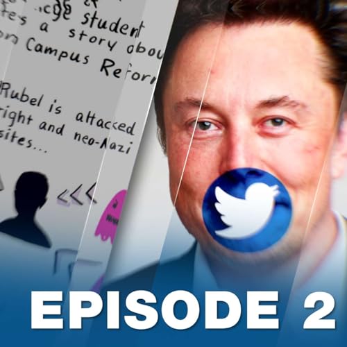 Episode 2: NPR Coverage of Professor Harassment & Elon Musk (Free Speech) Podcast Por  arte de portada