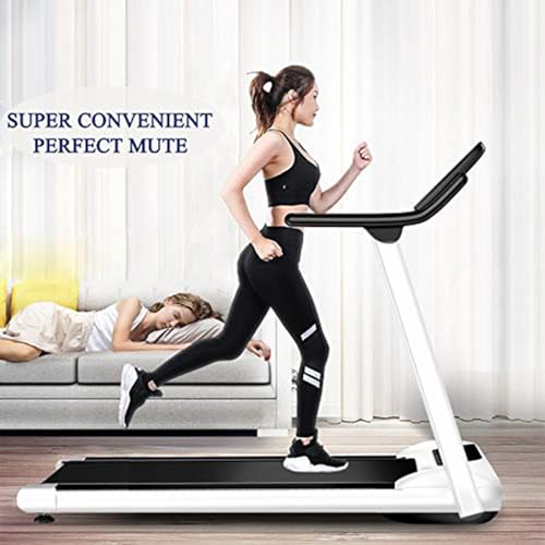 Image of Foldable Treadmill for Home Under Desk Smart Walking Running Machine with LED Display Compact for Home /Office Gym Cardio Fitness