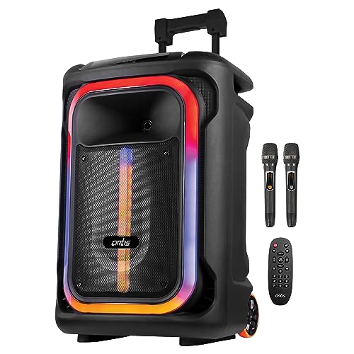 Image of Artis BT920 Wireless BT Trolley Speaker with 140W RMS Output /FM Radio /Aux in /USB /TF Card Reader Input
