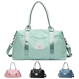 Reisetasche Tasche Sporttasche Weekender-Tasche Sporttasche Herren Travel Bag Damen Wasserdicht Reisetasche für Damen & Herren Reisen Yoga Sport Fitness-Grün